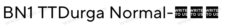 BN1 TTDurga Normal字体转换 BN1 TTDurga Normal字体转换